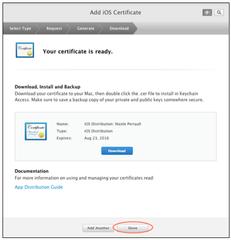 No signing certificate mac app distribution found